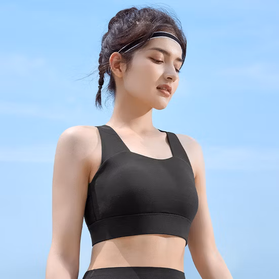 Yoga Top Woman Sports Running Bra Breathable Fitness Soft Bra Custom Wholesale