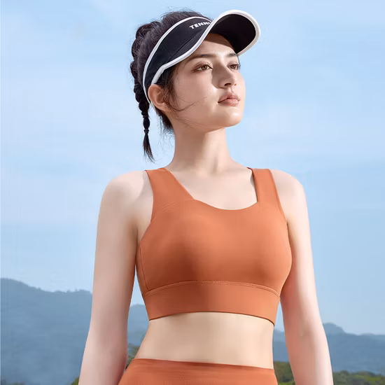 Yoga Top Woman Sports Running Bra Breathable Fitness Soft Bra Custom Wholesale