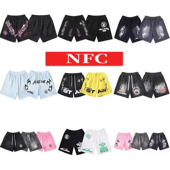 OEM Streetwear Shorts Custom Blank Mesh Shorts for Men Hellstar Denim Tears Spider Eric Emanuel Inspired Designs 