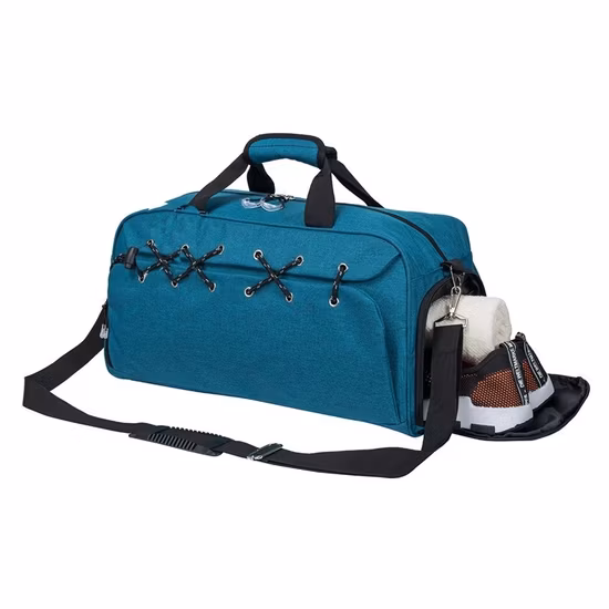 Waterproof Gym Bag with Shoes Compartment Travel Duffel Yoga Bag Women Men