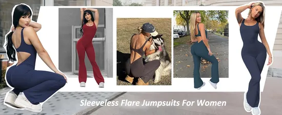 Fashion Women Backless Scrunch Butt Jumpsuit One Piece U