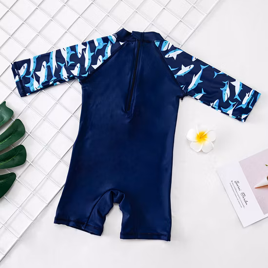 Cartoon Baby Summer Clothes One Piece Boy Swimsuit One