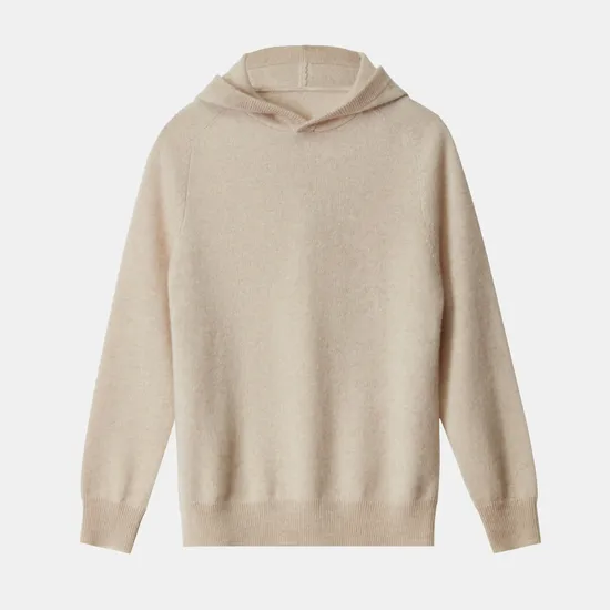 Luxurious Cashmere Woolen Silk Cotton Sweaters for Women 12gg 7gg 5gg Knitwear Knitted Hoodies Comfortable Sweatershirt for Men 