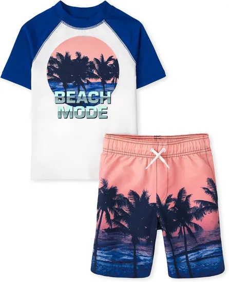 Boys Rashguard Board Short 2