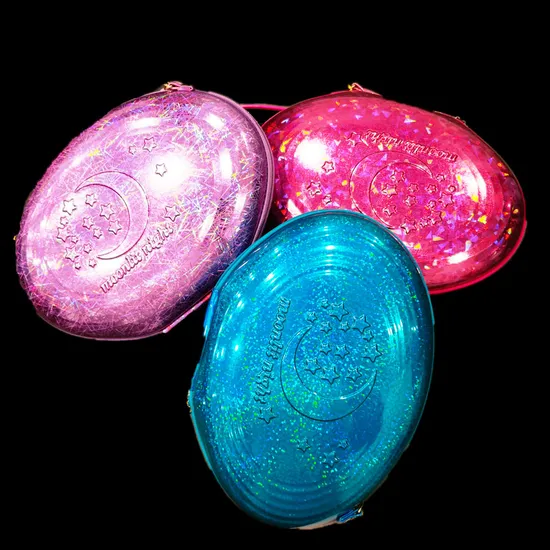 Holographic Makeup Bags with Zipper Travel Cosmetic Bags Iridescent Makeup Pouches 