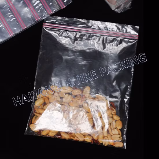LDPE Clear Transparent Tight Zipper Bag /Ziplock Bag Zip Lock Bag /Plastic Fresh Bag/Packaging Bag/Food Bag Price/Reclosable Bag