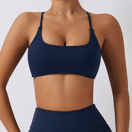Workout Bra Quick Dry Shockproof Gym Tops Beauty Back Sports Yoga Bra